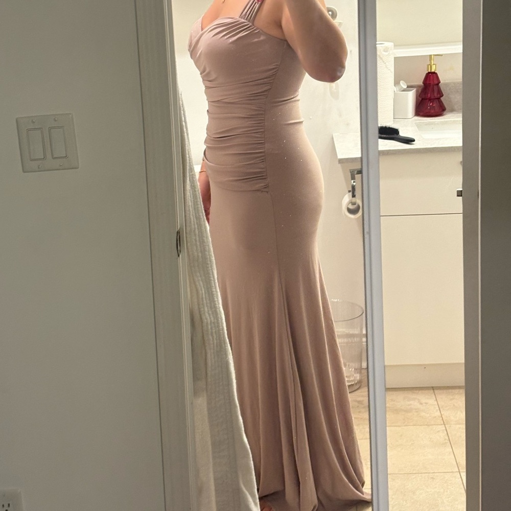 YAYA&CO Chic Blush Maxi Dress